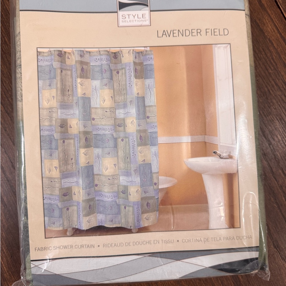 Lavender Field Shower Curtain